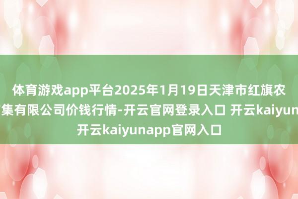 体育游戏app平台2025年1月19日天津市红旗农贸轮廓批发市集有限公司价钱行情-开云官网登录入口 开云kaiyunapp官网入口